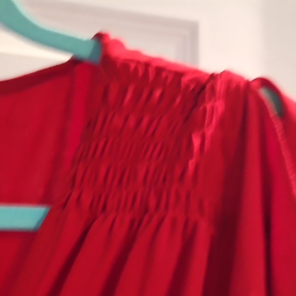 Signature by Sangria Red and Teal Dress - Picture 5 of 5